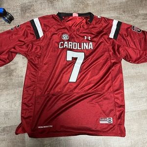 South Carolina Gamecocks NCAA football jersey. Player: Jadeveon Clowney